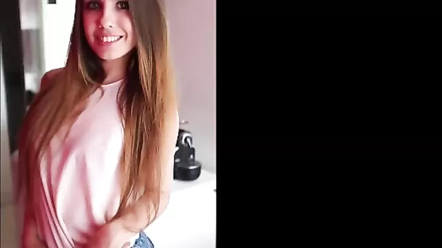 A young skinny girl fucks for the sake of sperm